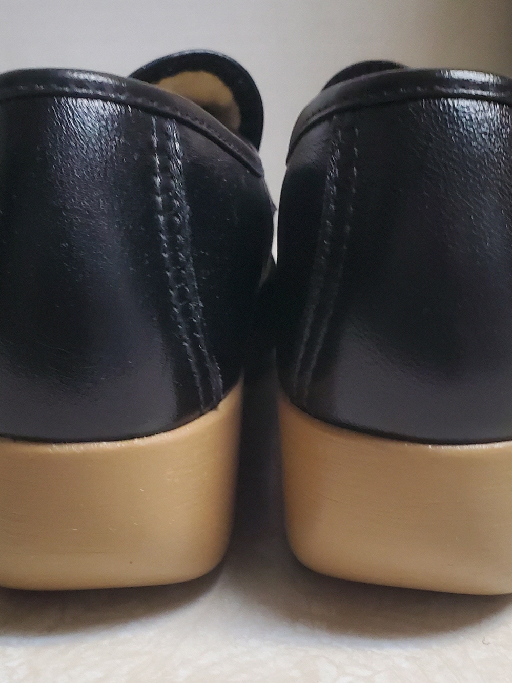 SAS Black Leather Magic Walking Loafer USA - Picture 4 of 5